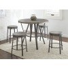 Portland Round Counter Height Dining Set