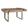 Industrial Contemporary Desk with Drawers