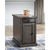 Laflorn Chairside End Table (Gray)