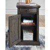 Laflorn Chairside End Table (Gray)