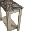 Gray Chairside Table