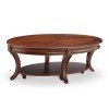 Winslet Oval Cocktail Table w/ Casters
