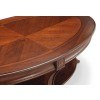 Winslet Oval Cocktail Table w/ Casters