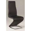 Tara Side Chair (Black) (Set of 2)