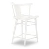 XXXs and OOOs Counter Height Dining Set (Amber and Cotton) w/ Cotton Chairs