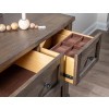 XXXs and OOOs Canopy Bedroom Set (Cocoa)
