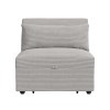 Pluto Coronado Grey Klik Klak and Pop-Up Chair w/ Kidney Pillow