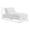 Pluto Coronado Grey Klik Klak and Pop-Up Chair w/ Kidney Pillow