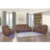 Carrow Power Reclining Living Room Set w/ Power Headrests, Stereo and Massage