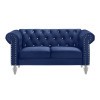 Emma Crystal Living Room Set (Blue)