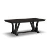 Lattice Dining Table (Ebony)