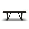 Lattice Dining Table (Ebony)