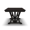 Lattice Dining Table (Ebony)