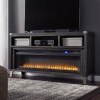 Todoe Large TV Stand w/ Fireplace