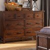 Wolf Creek Bookcase Bedroom Set w/ Two Side Storages