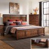Wolf Creek Panel Bed w/ Two Side Storages