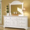 Cottage Traditions Triple Dresser (White)