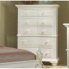 Cottage Traditions Panel Bedroom Set (White)