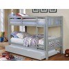 Cameron Twin over Twin Bunk Bed (Gray)