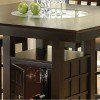 Mix and Match Storage Counter Height Table (Cappuccino)
