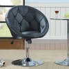 Ultra Modern Swivel Chair (Black)
