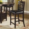 Lavon Counter Height Dining Room Set (Cappuccino)