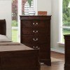 Louis Philippe Youth Bedroom Set (Cappuccino)