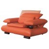 410 Orange Leather Chair