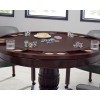 Tournament Game Table Set w/ Black Chairs