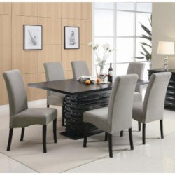 Stanton Dining Room Set with Gray Chairs